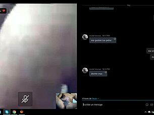 Rich girl on Skype loves my dick 😍