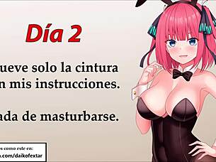 spanish joi hentai adventure with bdsm