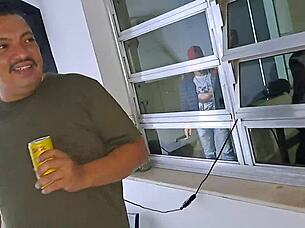 Naughty party at Ted's mansion with dirty talk.