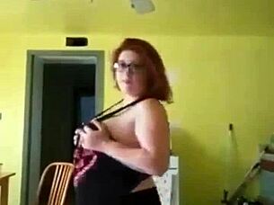 Cum Lands On Big Tits And Ass