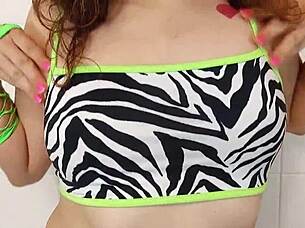 Petite 18+ Babe Cumming Through Panties In Shower