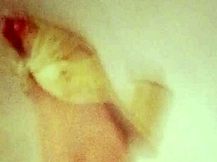 brunette blonde woman explores her identity