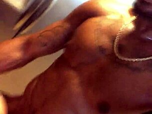 White slut cums over for breakfast with monster cock