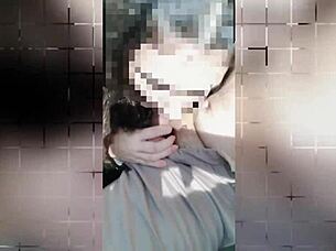 Couple gives intense oral orgasm.