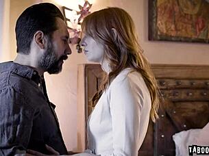 Girlfriend feels sorry for lonely dad. She agrees to comfort him with fingering, blowjob, and licking.