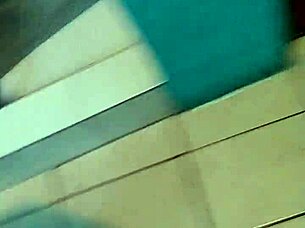 Masturbating in the bathroom with full house