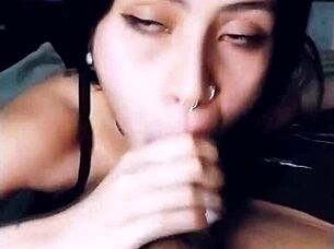 Satanbxbygirl Sucks Boyfriend During Webcam Show