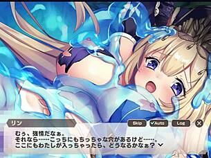 Feel The Intense Emotions In Monmusu Tdx With Priestess Kamira's Slime Torture.