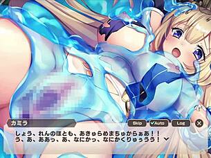 Feel The Intense Emotions In Monmusu Tdx With Priestess Kamira's Slime Torture.