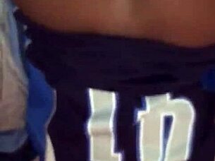 Slimthick puerto rican with big ass tattoo fucks mexican boyfriend in dallas jersey