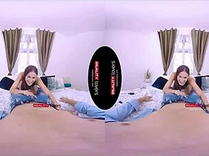 realitylovers scene with blowjob and footjob