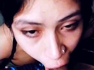 Satanbxbygirl Sucks Boyfriend During Webcam Show