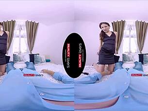 realitylovers scene with blowjob and footjob