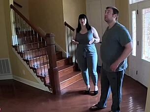 Caught you masturbating, realtor? Fuck me for the offer!