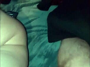 hannah horn using all holes on dan the fan for creampie