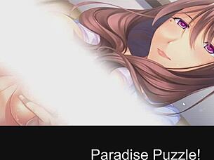 paradise puzzle nude anime hentai scene