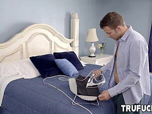 Reagan Foxx in my hot stepmom riding cowgirl