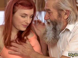 old young fantasy involves an unexpected experience with an older gentleman