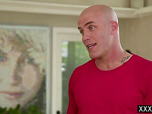 horny teen sucks client's big cock