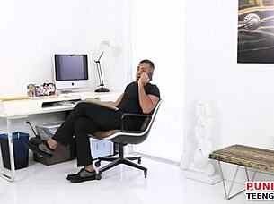 Watch Petite Jayden Black Get Slammed?