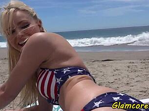 I fucked this gorgeous hungarian model before she deepthroated me outdoors.