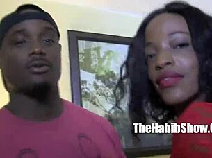 petite chocolate bbc enjoys finger fucking in ghetto reality