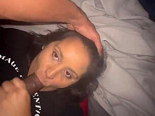 veronica gamer girl loves bbc blowjob