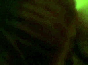 Redhead Milf Giving Voyeur Blowjob to Music