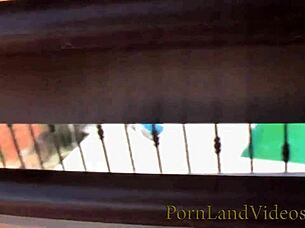 Feeling the passion in a hot fuck by the swimming pool