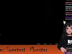 vtuber lewdneko plays sweetest monster part 4?