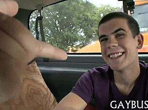 a gay guy handles a monster ramrod in hardcore porn action.