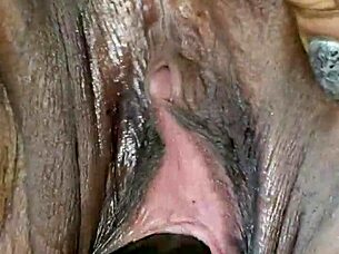 intense squirting in dodge challenger's backseat