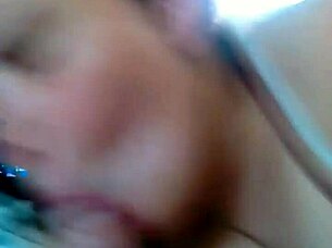 watch this cute latina bbw suck a monster cock