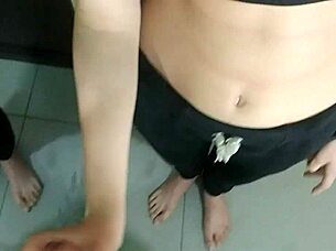 My neighbor gives me a hand, but then we do anal stuff with toys cosplay