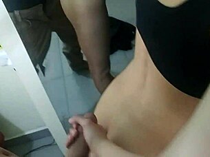 My neighbor gives me a hand, but then we do anal stuff with toys cosplay