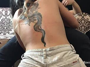 Alicia Hebi's Passionate Sucking Of Rocco100k's Cock