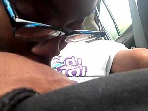 The BBC sucker eagerly sucks the monster cock.