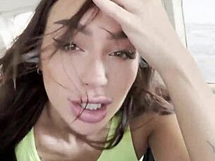 Hey, teddy tarantino gives a backstage blowjob.