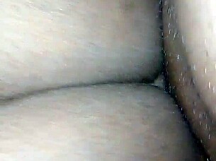 Slow doggystyle strokes from pov