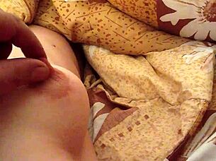 eveline immergeil gets her nipples stroked 😍