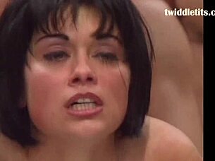 Tight Ass Rita GANG BANG With Blowjob And Doggystyle