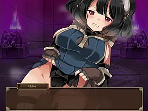 dark of chloe hentai blowjob scene 😈