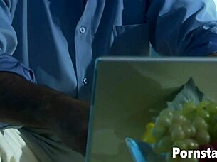 Hot brooke banner and steven st croix fuck outdoors 😍