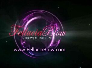 Want to see that redhead swallow on the stairs?