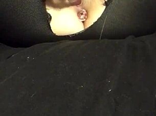 Bored wife pounds pussy and ass