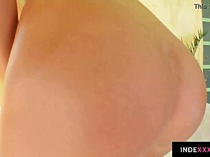 Jessie hottie in a solo masturbation scene with toys and dildo fingering