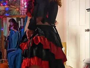 Bold Halloween grim pussy dance full episode.