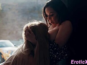 busty milf licks babes wet pussy passionately