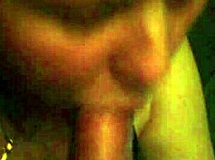 wife sucking husband's monster cock in pov while he watches wwe