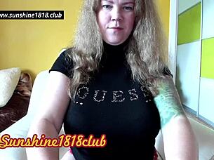 Guess what? Big tits and hard nipples in Los Angeles cam show!